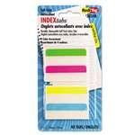 REDI-TAG CORPORATION Write-On Self-Stick Index Tabs, 2 x 11/16, 4 Colors, 48/Pack
