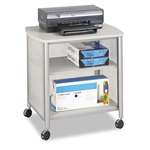 SAFCO PRODUCTS Impromptu Machine Stand, One-Shelf, 26-1/4w x 21d x 26-1/2h, Gray