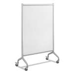 SAFCO PRODUCTS Rumba Full Panel Whiteboard Collaboration Screen, 36 x 54, White/Gray