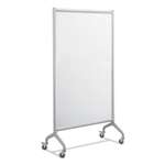 SAFCO PRODUCTS Rumba Full Panel Whiteboard Collaboration Screen, 36 x 66, White/Gray
