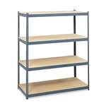 Safco 5260 Steel Pack Archival Shelving, 69w x 33d x 84h, Gray