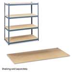 SAFCO PRODUCTS Particleboard Shelves for Steel Pack Archival Shelving, 69w x 33d x84w, Box of 4