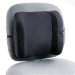 SAFCO PRODUCTS Remedease High Profile Backrest,123/4w x 4d x 13h, Black