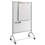 SAFCO PRODUCTS Impromptu Magnetic Whiteboard Collaboration Screen, 42w x 21 1/2d x 72h, Gray