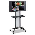 SAFCO PRODUCTS Impromptu Flat Panel TV Cart, 38w x 20d x 65-1/2h, Black