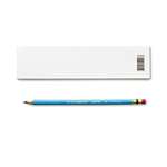 SANFORD Col-Erase Pencil w/Eraser, Non-Photo Blue Lead/Barrel, Dozen