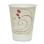 SOLO CUPS Hot Cups, Symphony Design, 8oz, Beige, 50/Pack