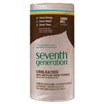Seventh Generation 13720RL Natural Unbleached 100% Recycled Paper Towel Rolls, 11 x 9, 120 Sheets/Roll