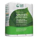 SEVENTH GENERATION 100% Recycled Bathroom Tissue, 2-Ply, White, 300 Sheets/Roll, 24/Pack