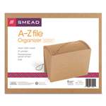 SMEAD MANUFACTURING CO. A-Z Indexed Expanding Files, 21 Pockets, Kraft, Letter, Brown