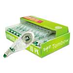 AMERICAN TOMBOW INC. MONO Hybrid Style Correction Tape, 1/6" x 394", Non-Refillable, 10/Pack