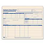 TOPS BUSINESS FORMS Employee Record Master File Jacket, 9 1/2 x 11 3/4, 10 Point Manila, 15/Pack