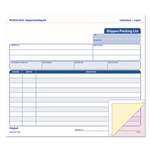 TOPS BUSINESS FORMS Snap-Off Shipper/Packing List, 8 1/2 x 7, Three-Part Carbonless, 50 Forms