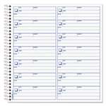 TOPS BUSINESS FORMS Voice Mail Log Book, 8 1/2 X 8-1/4, 1,400-Message Book