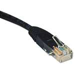 TRIPPLITE CAT5e Molded Patch Cable, 25 ft., Black