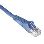TRIPPLITE CAT6 Snagless Molded Patch Cable, 7 ft, Blue