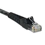 TRIPPLITE CAT6 Snagless Molded Patch Cable, 25 ft, Black