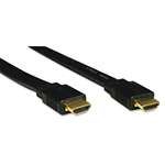 Tripp Lite P568003FL P568-003-FL 3ft Flat HDMI Gold Cable HDMI M/M, 3'
