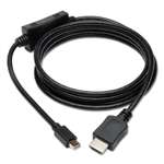 TRIPPLITE DisplayPort Cable, HDMI, Black