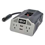 TRIPPLITE 400W AC Inverter with USB Charging; 2 Outlets, 2 USB Ports, Silver