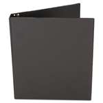 UNIVERSAL OFFICE PRODUCTS Economy Non-View Round Ring Binder, 1/2" Capacity, Black