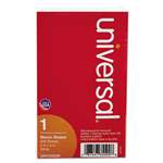 UNIVERSAL OFFICE PRODUCTS Loose Memo Sheets, 3 x5, White, 500 Sheets/Pack