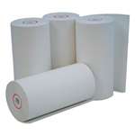 UNIVERSAL OFFICE PRODUCTS Single-Ply Thermal Paper Rolls, 4 3/8" x 127 ft, White, 50/Carton