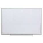 UNIVERSAL OFFICE PRODUCTS Dry Erase Board, Melamine, 36 x 24, Aluminum Frame