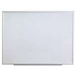 UNIVERSAL OFFICE PRODUCTS Dry Erase Board, Melamine, 48 x 36, Aluminum Frame