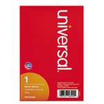 UNIVERSAL OFFICE PRODUCTS Loose Memo Sheets, 4 x6, White, 500 Sheets/Pack