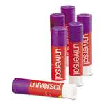 UNIVERSAL OFFICE PRODUCTS Glue Stick, .28 oz, Stick, Purple, 12/Pack