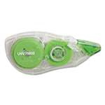 UNIVERSAL OFFICE PRODUCTS Correction Tape with Two-Way Dispenser, Non-Refillable, 1/5" x 315", 2/Pack