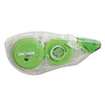 UNIVERSAL OFFICE PRODUCTS Correction Tape with Two-Way Dispenser, Non-Refillable, 1/5" x 315", 6/Box