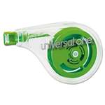 UNIVERSAL OFFICE PRODUCTS Sideways Application Correction Tape, 1/5" x 393", 6/Pack