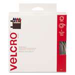 VELCRO USA, INC. Sticky-Back Hook and Loop Fastener Tape with Dispenser, 3/4 x 15 ft. Roll, White