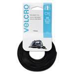 VELCRO USA, INC. Reusable Self-Gripping Cable Ties, 1/4 x 8 inches, Black, 25 Ties/Pack