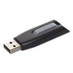 VERBATIM CORPORATION Store 'n' Go V3 USB 3.0 Drive, 16GB, Black/Gray