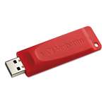 VERBATIM CORPORATION Store 'n' Go USB 2.0 Flash Drive, 8GB, Red