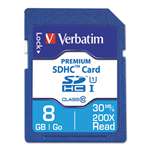 VERBATIM CORPORATION Premium SDHC Memory Card, Class 10, 8GB