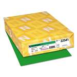 NEENAH PAPER Color Paper, 24lb, 8 1/2 x 11, Gamma Green, 500 Sheets