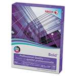 XEROX CORP. Bold Professional Quality Paper, 98 Bright, 8 1/2 x 11, White, 500 Sheets/RM